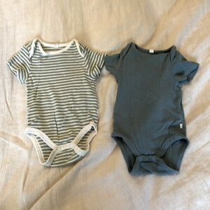 MORI Baby- 0-3 Month Short Sleeved Onesies
